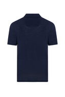 Fiori Lacivert Polo Yaka T-shirt