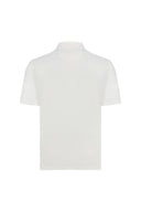Luce Beyaz Polo Yaka T-shirt