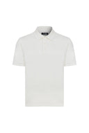 Luce Beyaz Polo Yaka T-shirt