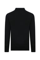 Albino Polo Yaka Uzun Kol Triko