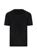 Aria Siyah Hakim Yaka T-shirt