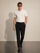 Luce Beyaz Polo Yaka T-shirt