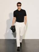 Luce Siyah Polo Yaka T-shirt