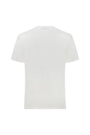 Seta Beyaz Bisiklet Yaka T-shirt